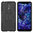 Dual Layer Rugged Tough Shockproof Case & Stand for Nokia 5.1 Plus - Black